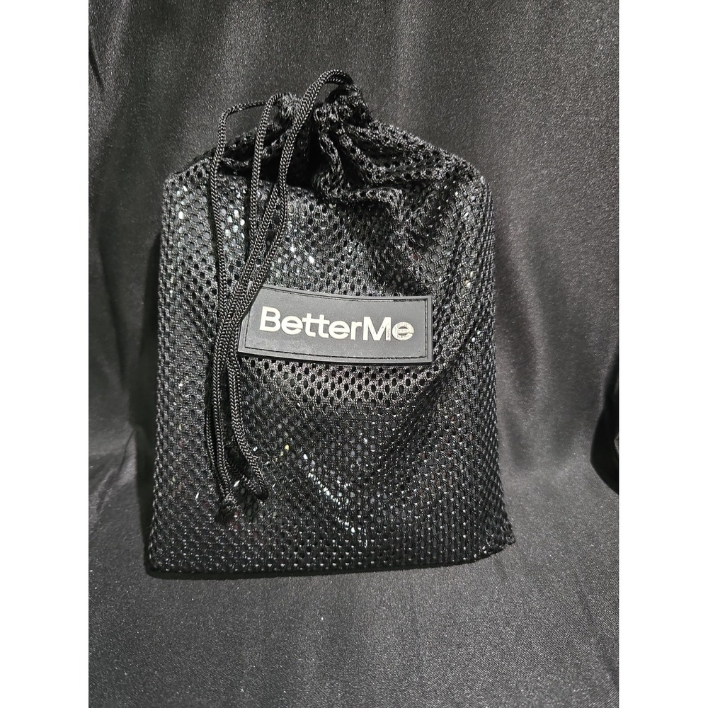 BetterMe Resistance Bands Set of 3 Black Fitness Gym Pilates Yoga Training